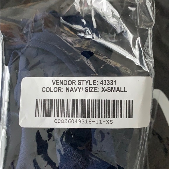 LULUS NAVY DRESS - Picture 4 of 4